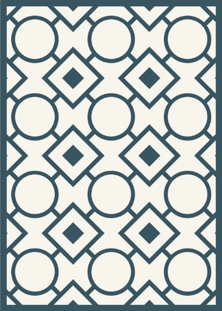 Tapis design - MOTIF ROMANCE, TAPIS DE ZONE FAIT MAIN SUR LAINE BIO PURE - KAYMANTA