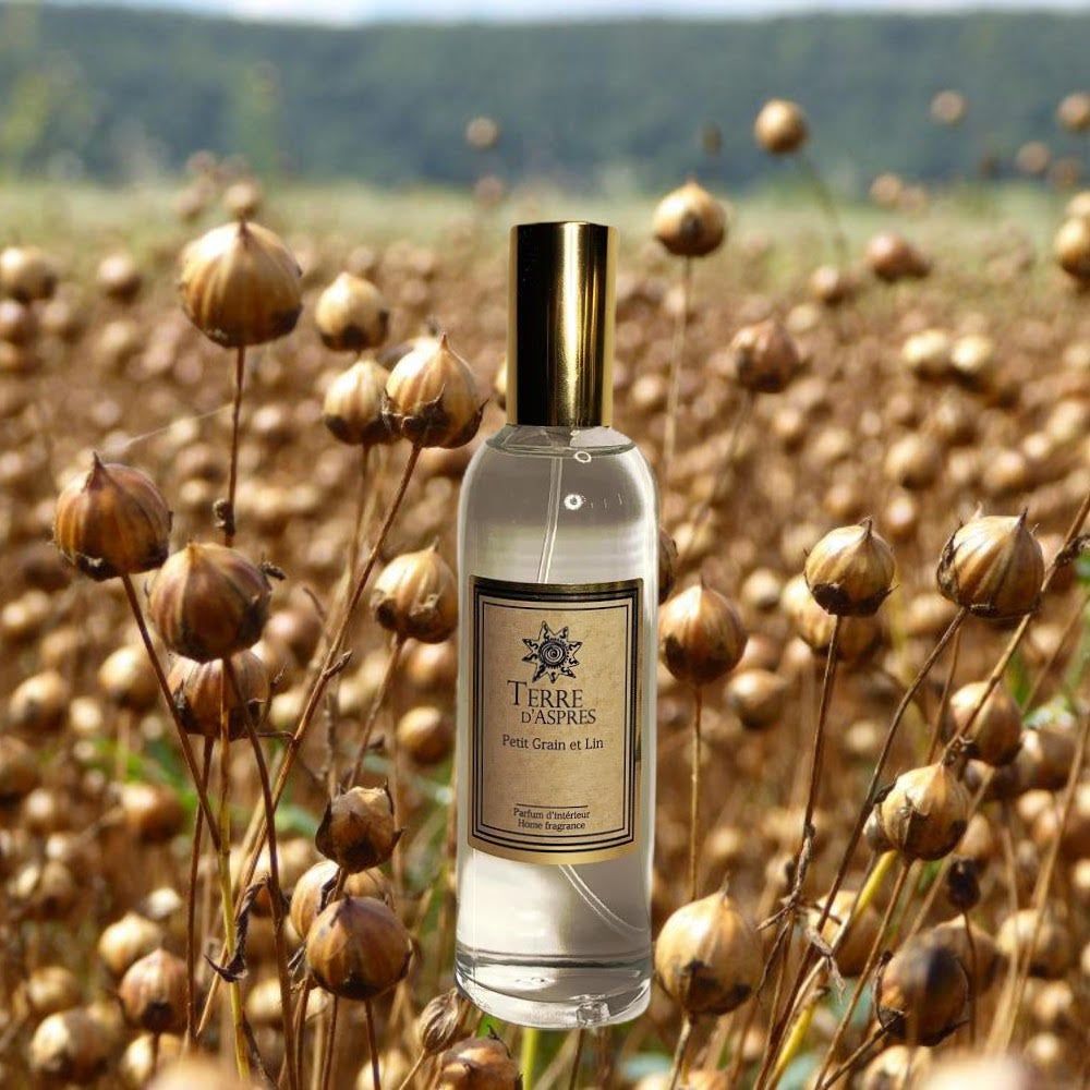 Home fragrances - Home fragrance Petit Grain and Linen - TERRE D'ASPRES BY TERRE D'ORIA