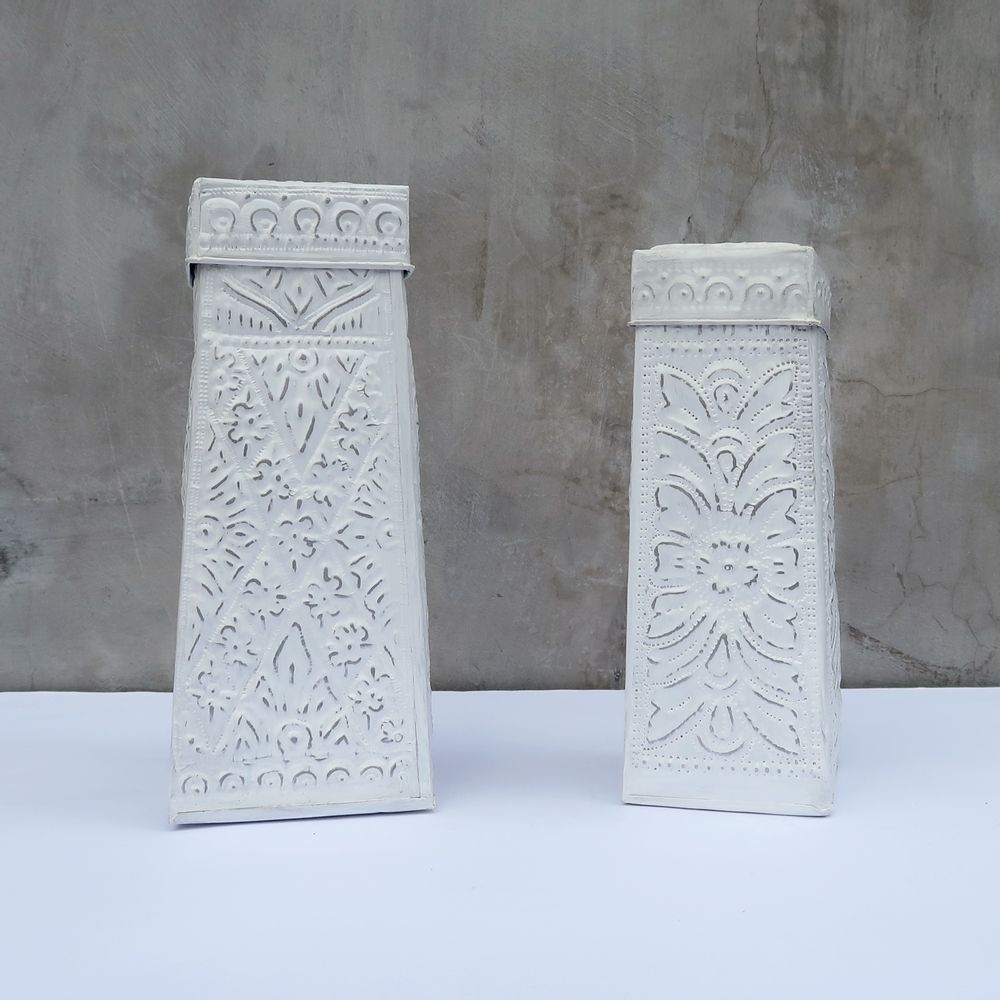 Coffrets et boîtes - Sokasi en métal orné - NYAMAN GALLERY BALI
