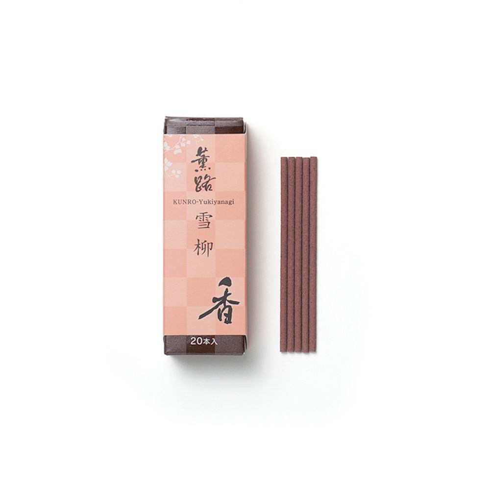 Gifts - KUNRO Yukiyanagi/Spring Flowers (20 sticks) - SHOYEIDO INCENSE CO.