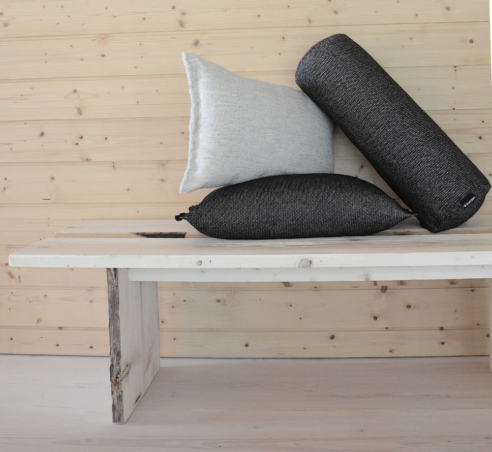 Fabric cushions - Finnish lambwool cushion, Kaarna - BONDEN