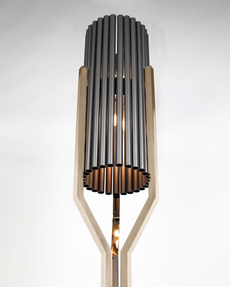 Chambres d'hôtels - Lampadaire Avany - CASTRO LIGHTING