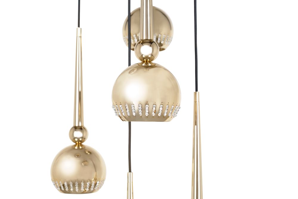 Ceiling lights - Crystaline Suspension - CASTRO LIGHTING