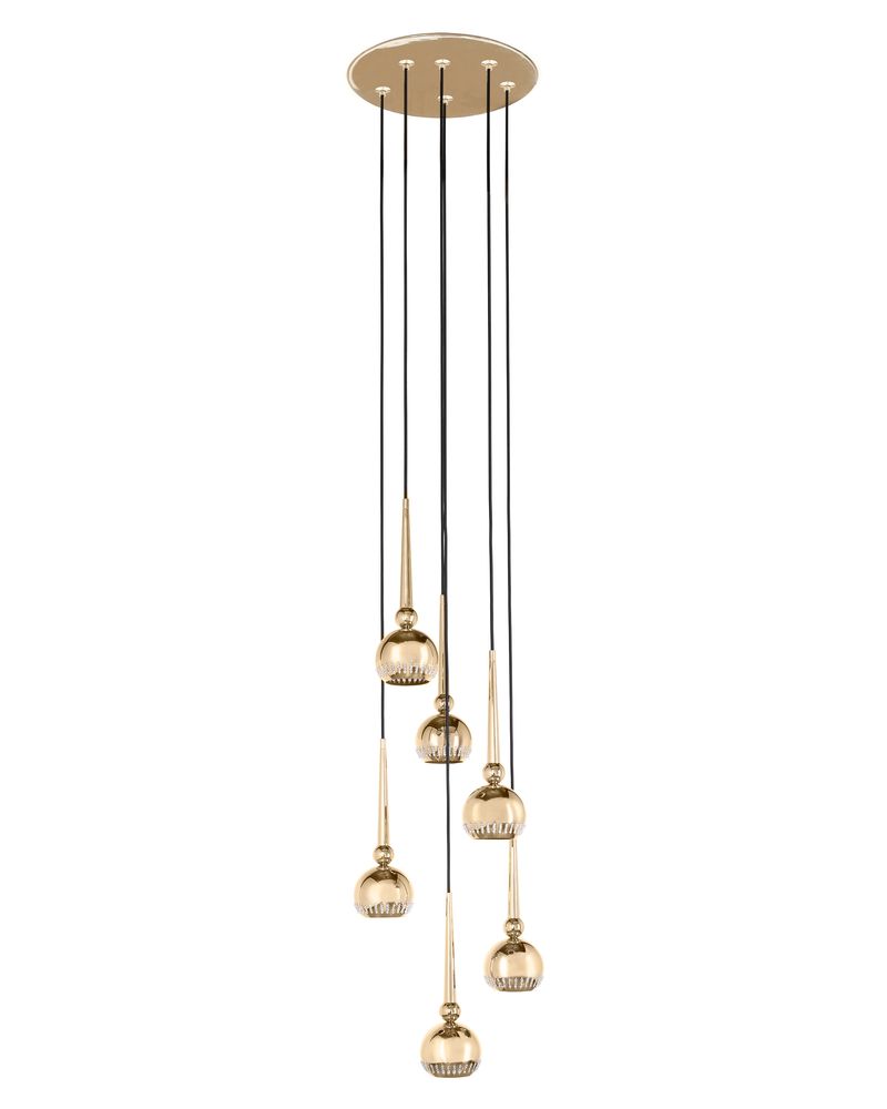 Ceiling lights - Crystaline Suspension - CASTRO LIGHTING