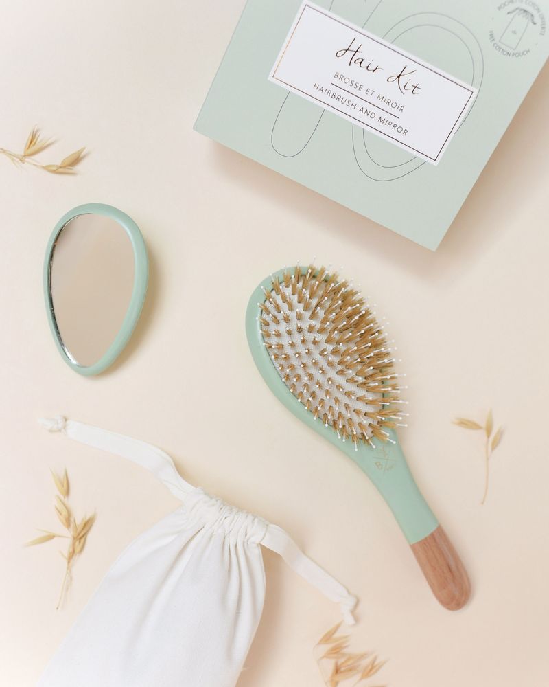 Cosmétiques - HAIR KIT NUDE, VERT AMANDE, DARK BLUE - BACHCA