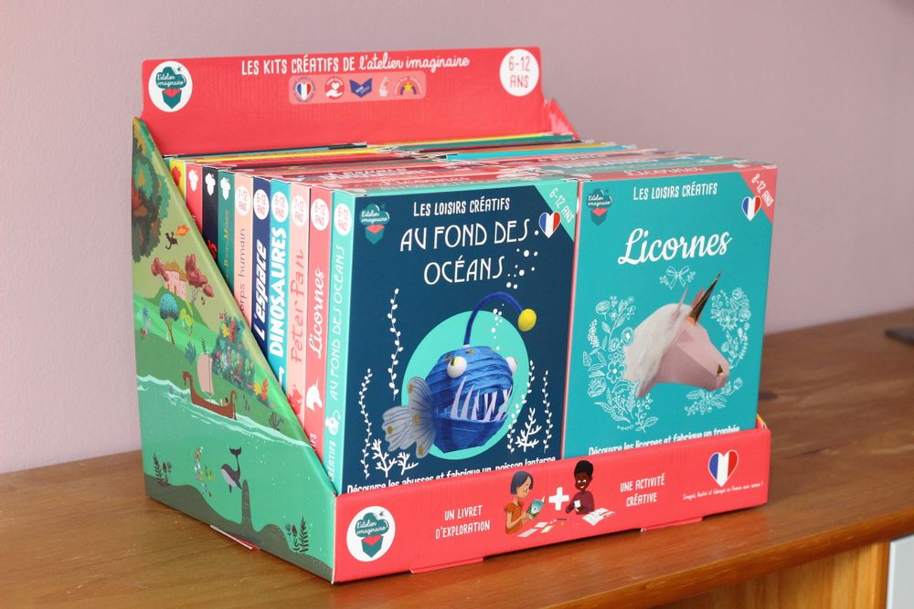 Cadeaux - Kit de loisirs créatifs et éducatif « Cerf-Volant» - Jouets DIY enfant - L'ATELIER IMAGINAIRE