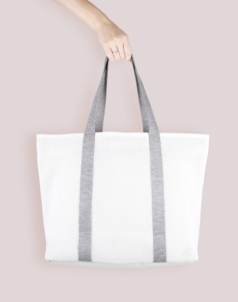 Sacs et cabas - Sac à provisions Monsilk™ Upcycling : Sugar Design - THE CARPET MAKER