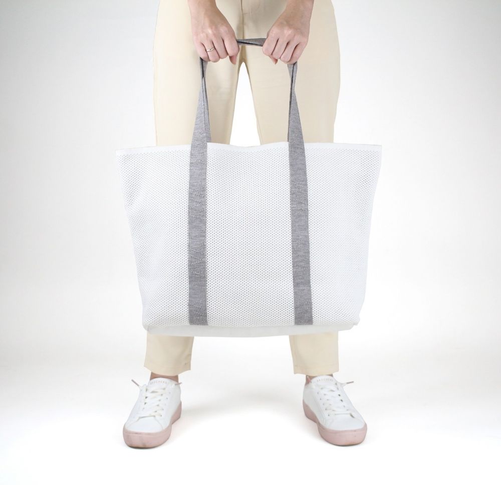 Sacs et cabas - Sac à provisions Monsilk™ Upcycling : Sugar Design - THE CARPET MAKER