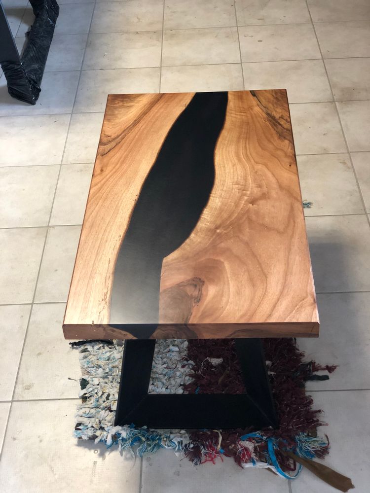 Tables basses - Table basse Noyer des alpes - JIMMY ARTWOOD