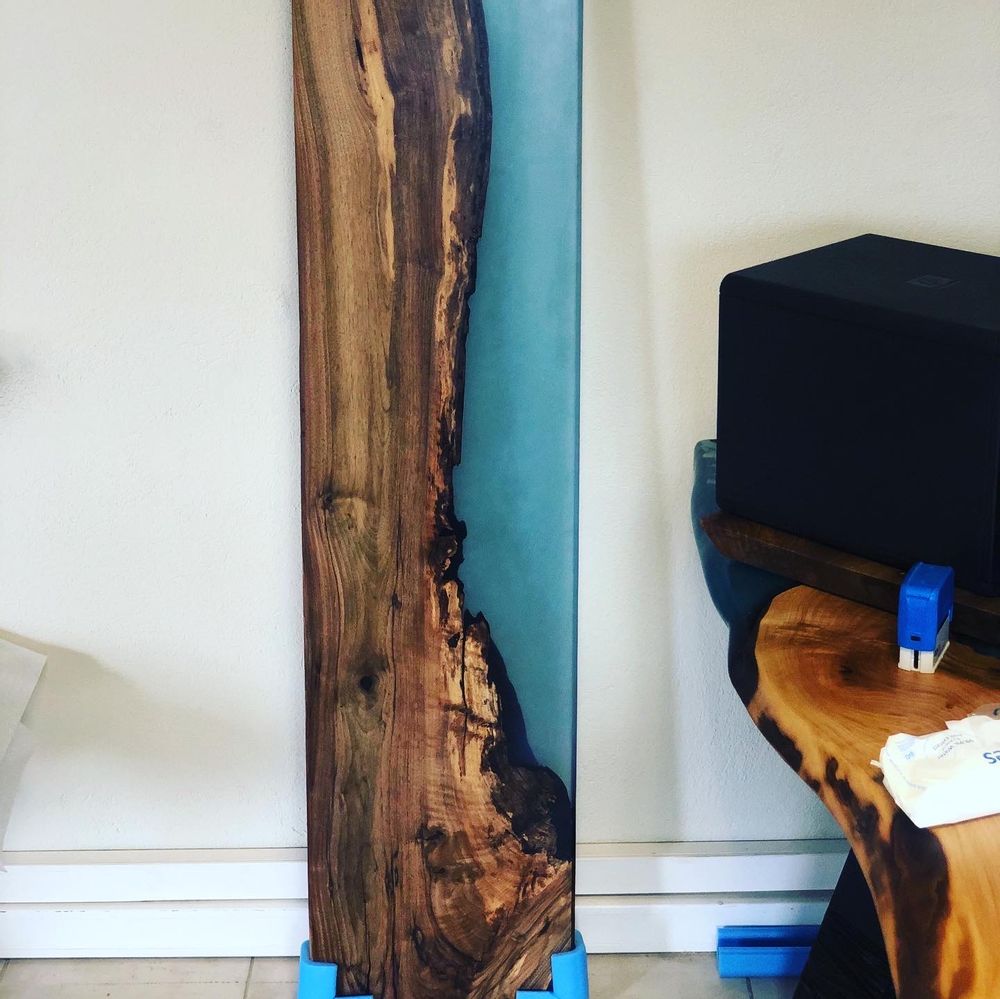 Tables basses - Montagne et bleu Glacier - JIMMY ARTWOOD