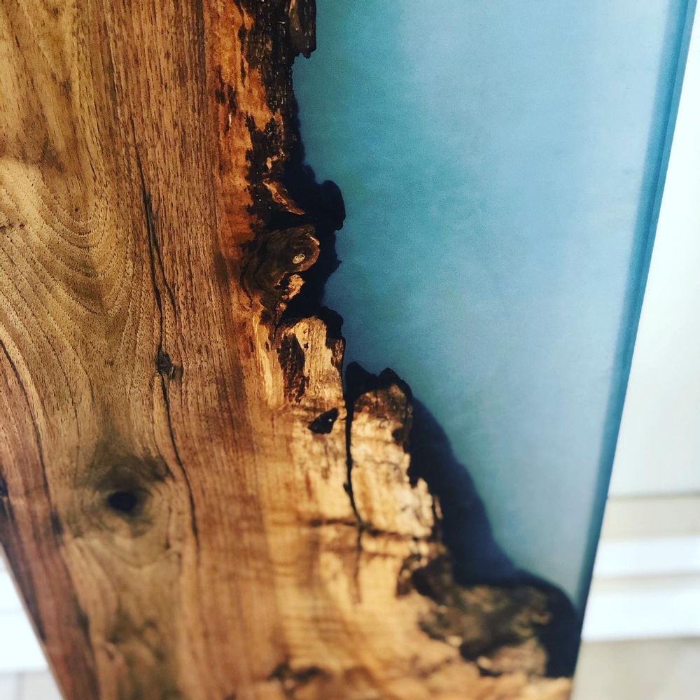 Tables basses - Montagne et bleu Glacier - JIMMY ARTWOOD