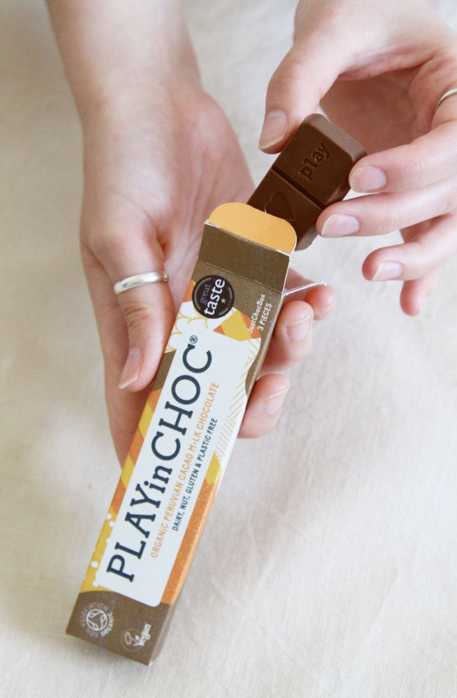 Cadeaux - JustChoc Box chocolats bio - PLAYIN CHOC