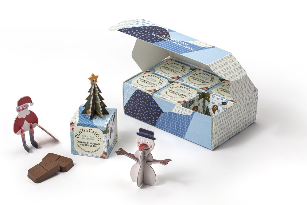 Gifts - ToyChoc Box 6 Christmas collection gift set - PLAYIN CHOC