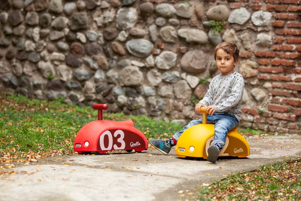 Jouets enfants - Italtrike - Porteur Ginetta - ITALTRIKE