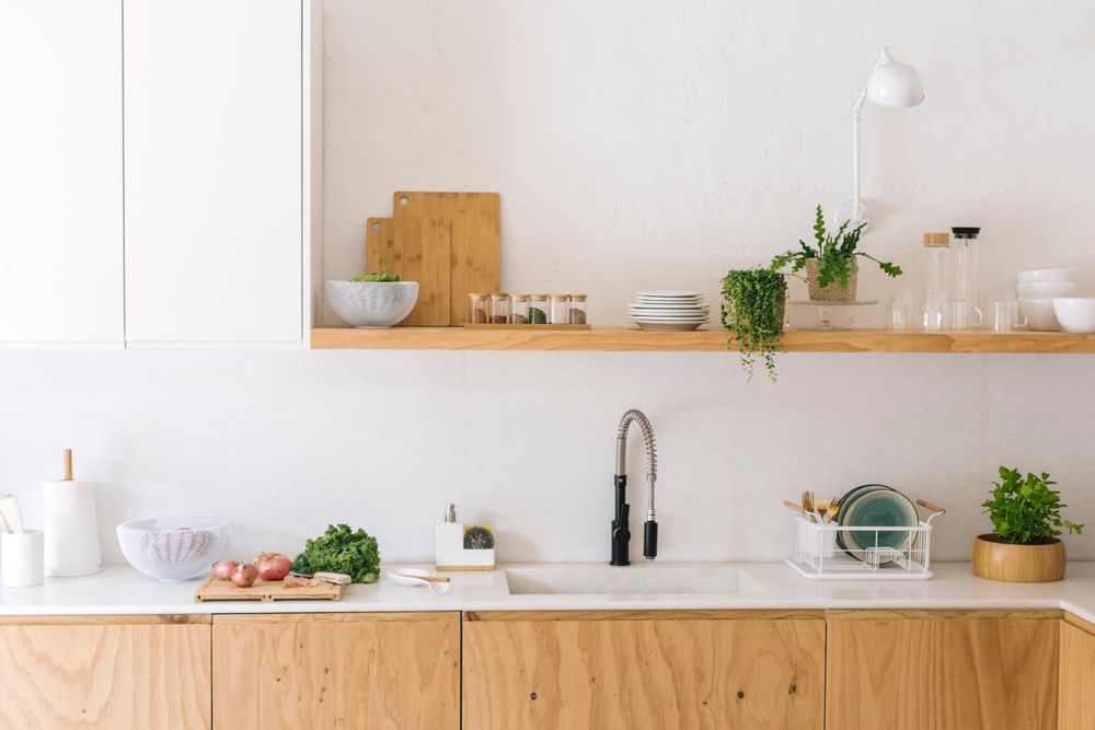Ustensiles de cuisine - Porte-cuillère en céramique blanche CC70119 - ANDREA HOUSE