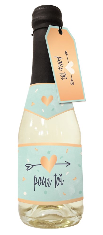 Delicatessen - Sparkling Berry Wine Display in Bottles 0.2l 4 Cases x 4 Pieces Assortment Included - ART GRAFIK INTERNATIONAL