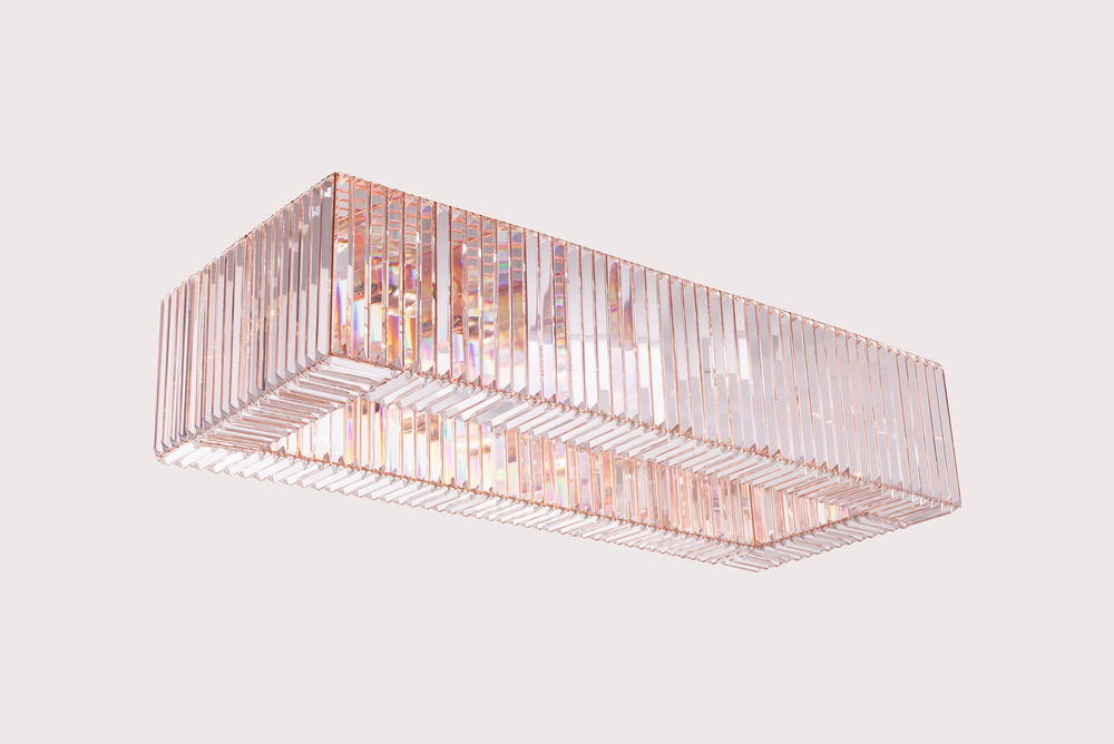 Decorative objects - KARMINA I Rectangle pendant lamp - MAZLOUM LIGHT