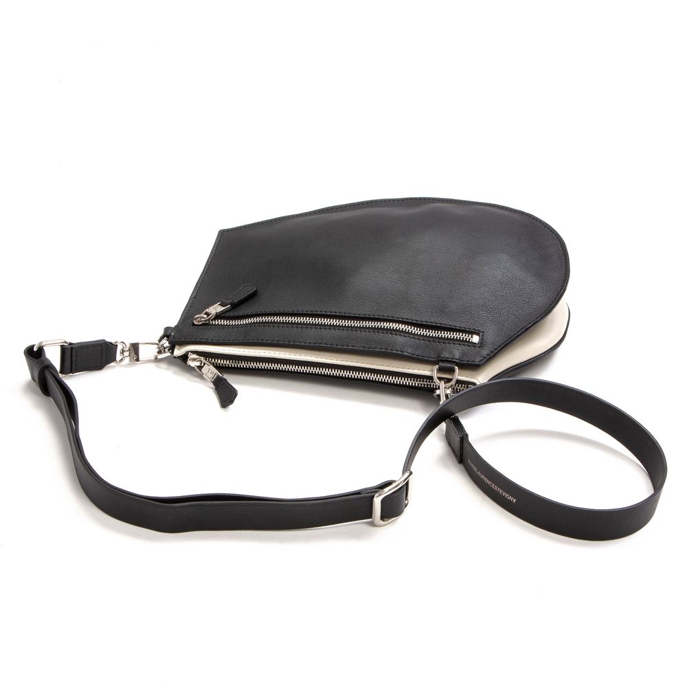 Sacs et cabas - Zip Maxi Cut Black - Pochette en cuir de haute qualité plate ultra fine à fermeture éclair - MLS-MARIELAURENCESTEVIGNY