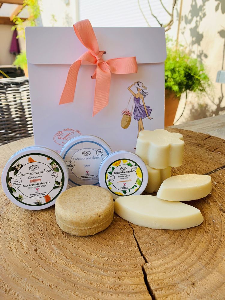 Cosmétiques - Coffret 0 déchet - SAVONNERIE DE BORMES