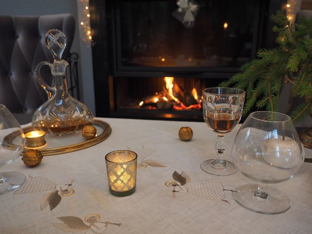 Christmas table settings - Tablecloth ANGEL - ARTIPARIS