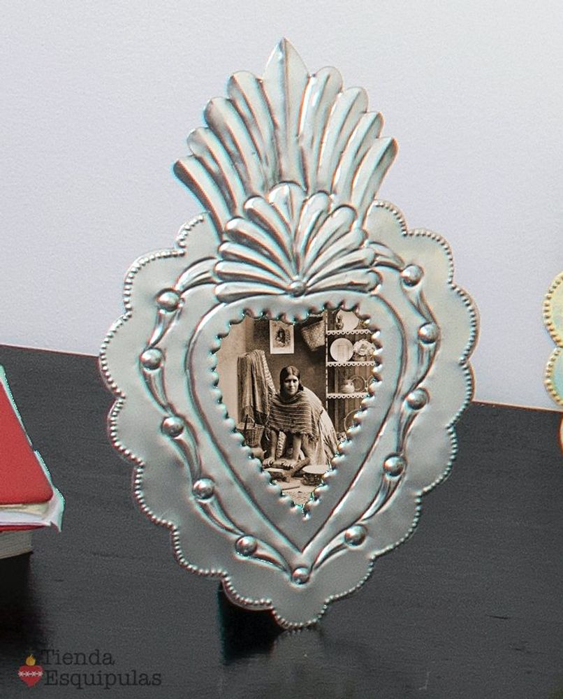 Miroirs - Cadre Antigua coeur - TIENDA ESQUIPULAS
