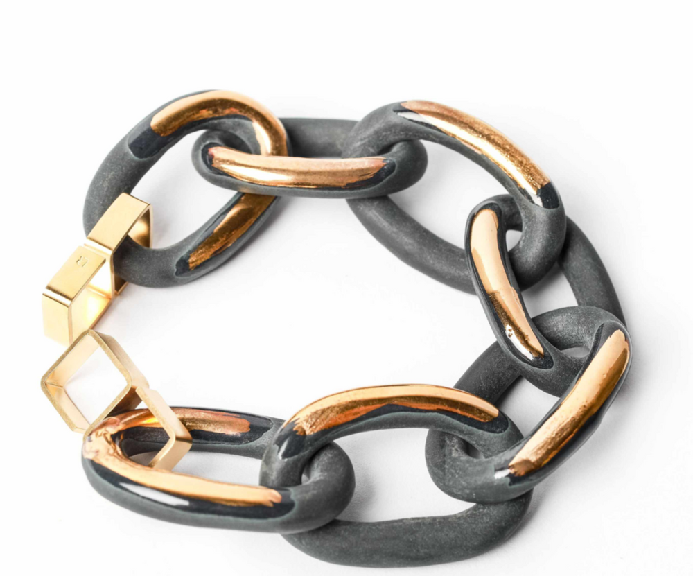 Bijoux - Chains bracelet 7 maillons - CHRISTINE'S - HANDMADE DESIGNERS ACCESSORIES