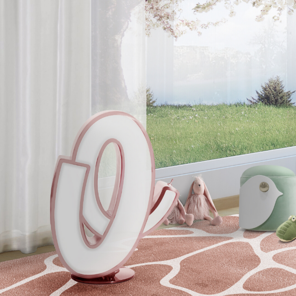 Children's lighting - LETTER O - CIRCU