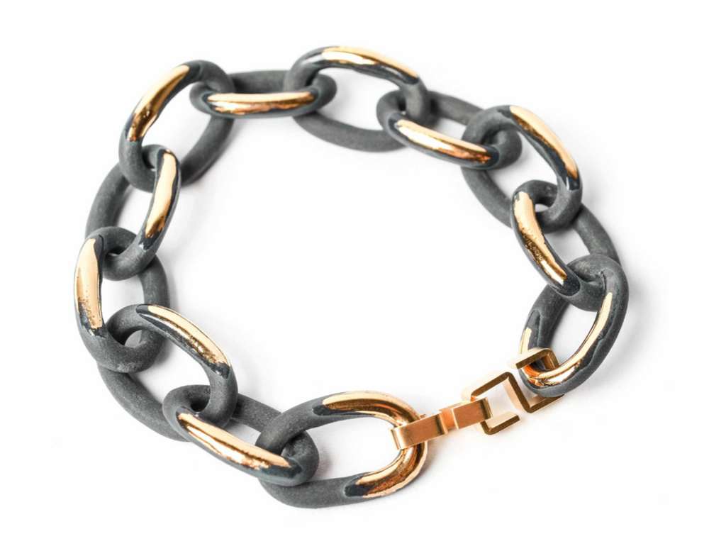 Jewelry - Chains Bracelet 12 links - CHRISTINE'S - HANDMADE DESIGNERS ACCESSORIES