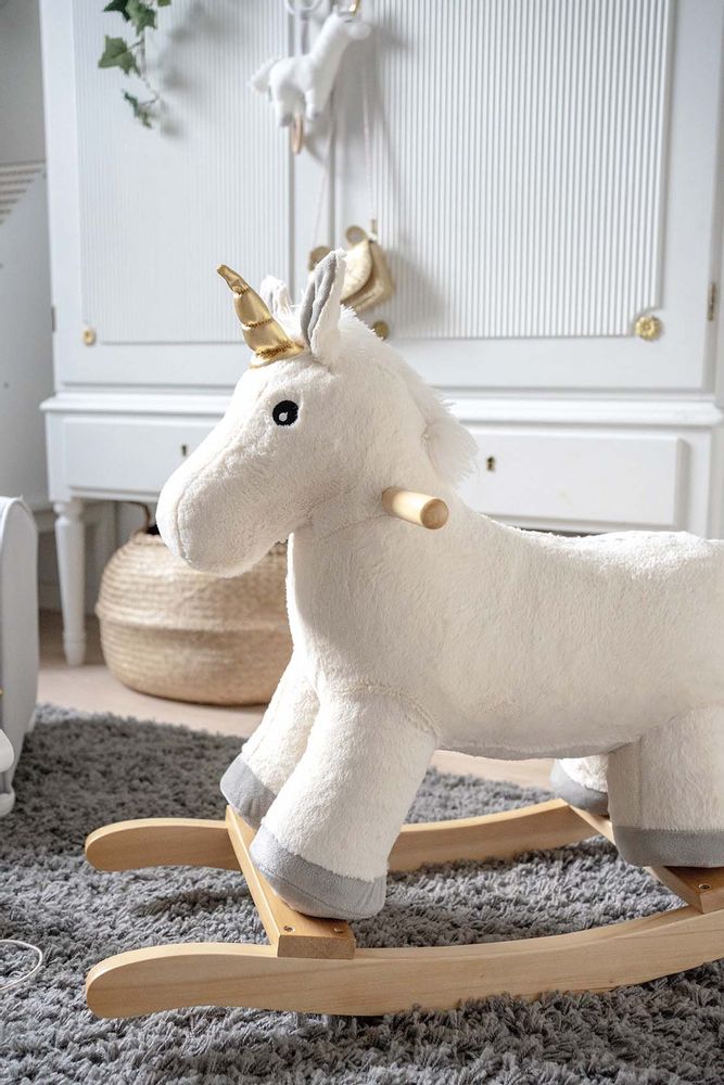 Jeux enfants - Licorne à bascule JABADABADO. - JABADABADO