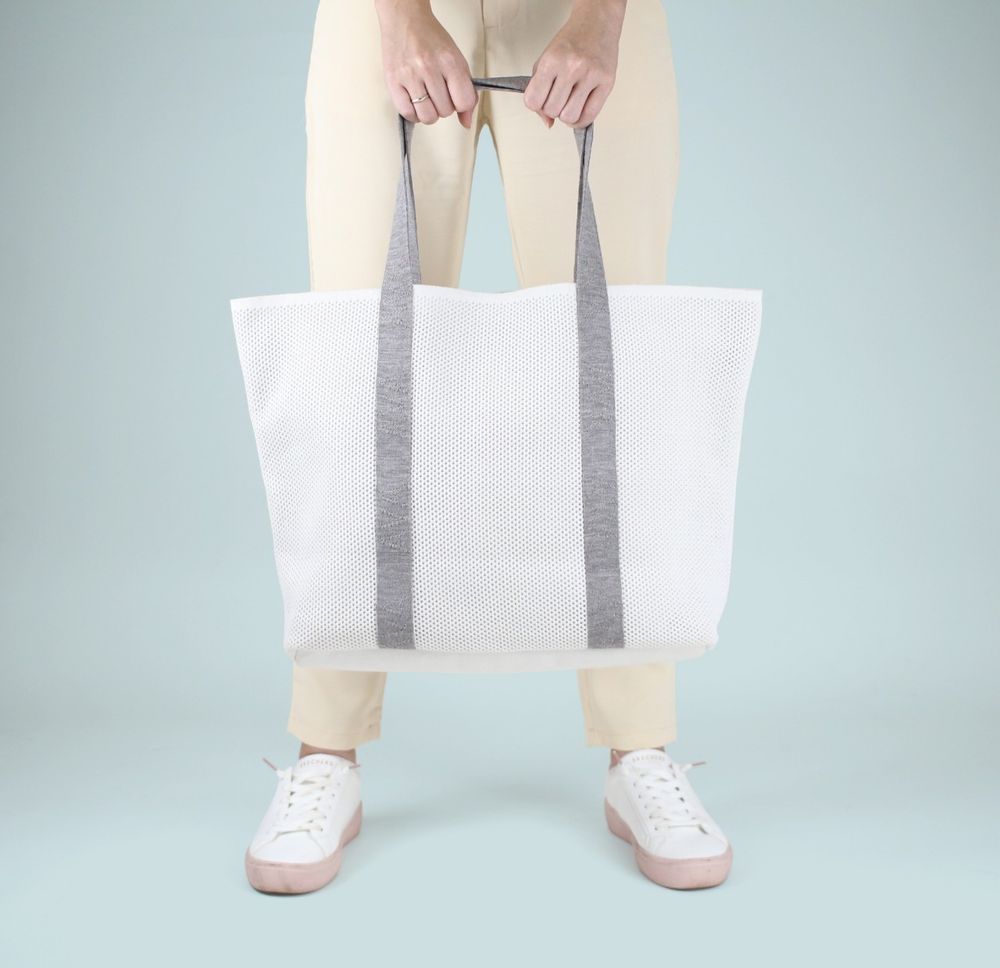 Sacs et cabas - Sac à provisions Monsilk™ Upcycling : Sugar Design - THE CARPET MAKER