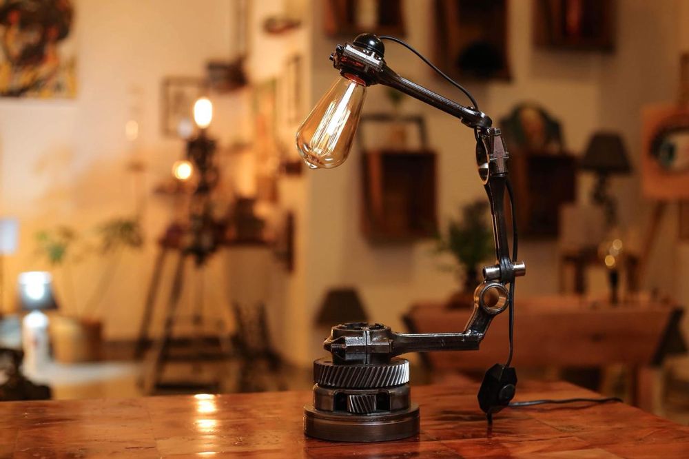 Design objects - Recycled Reading Lamp - MAISON ZOE