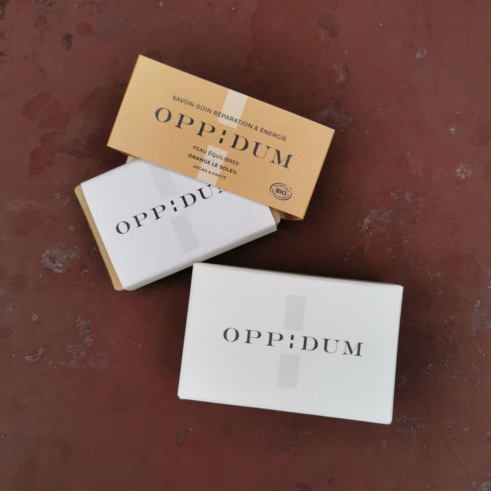 Chambres d'hôtels - SAVON-SOIN ORANGE LE SOLEIL - OPPIDUM - COSMETIQUE NATURELLE