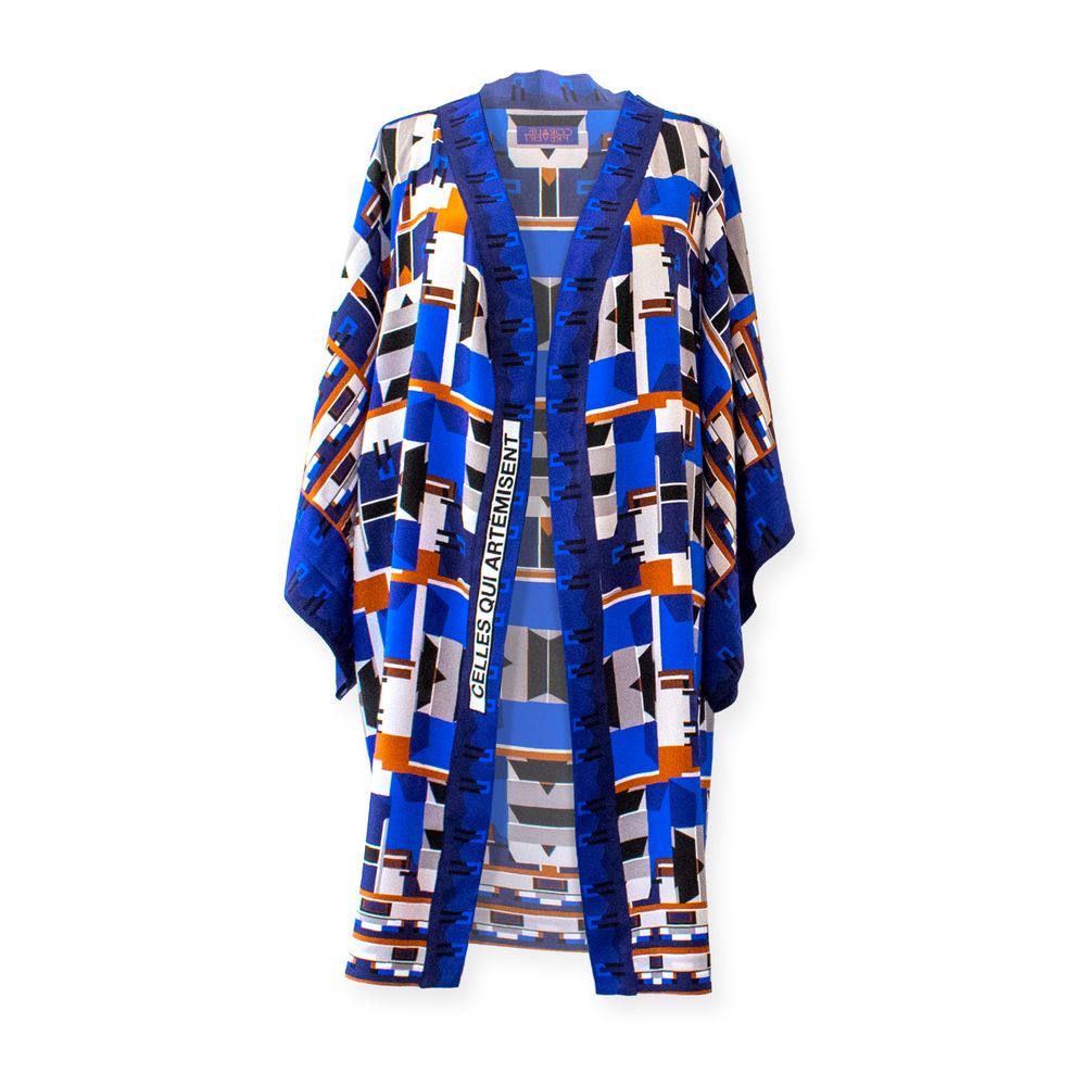 Prêt-à-porter - Kimono en soie CELLES QUI ARTÉMISENT - CORALIE PREVERT PARIS