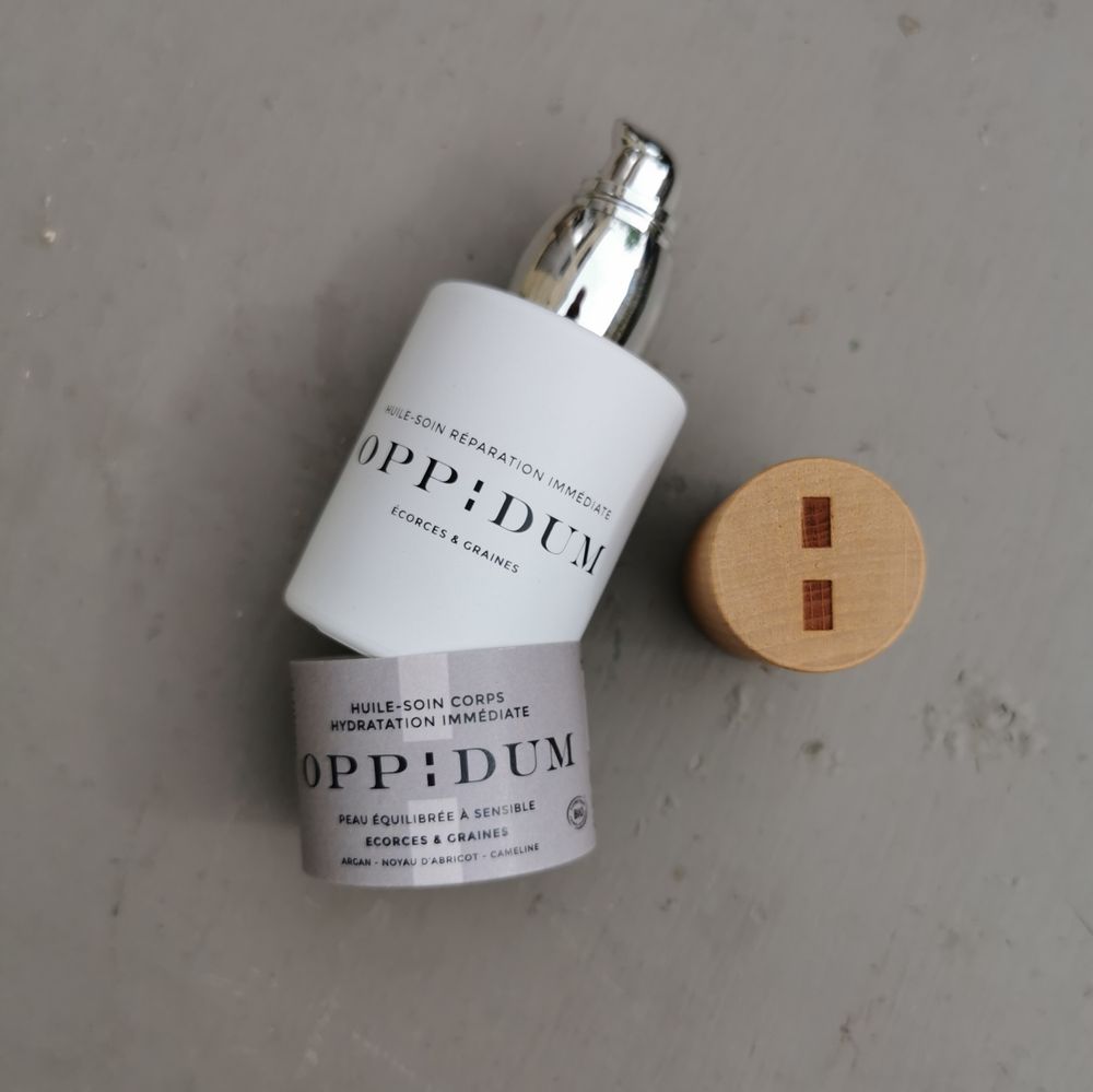 Cosmétiques - HUILE-SOIN ÉCORCES & GRAINES - OPPIDUM - COSMETIQUE NATURELLE