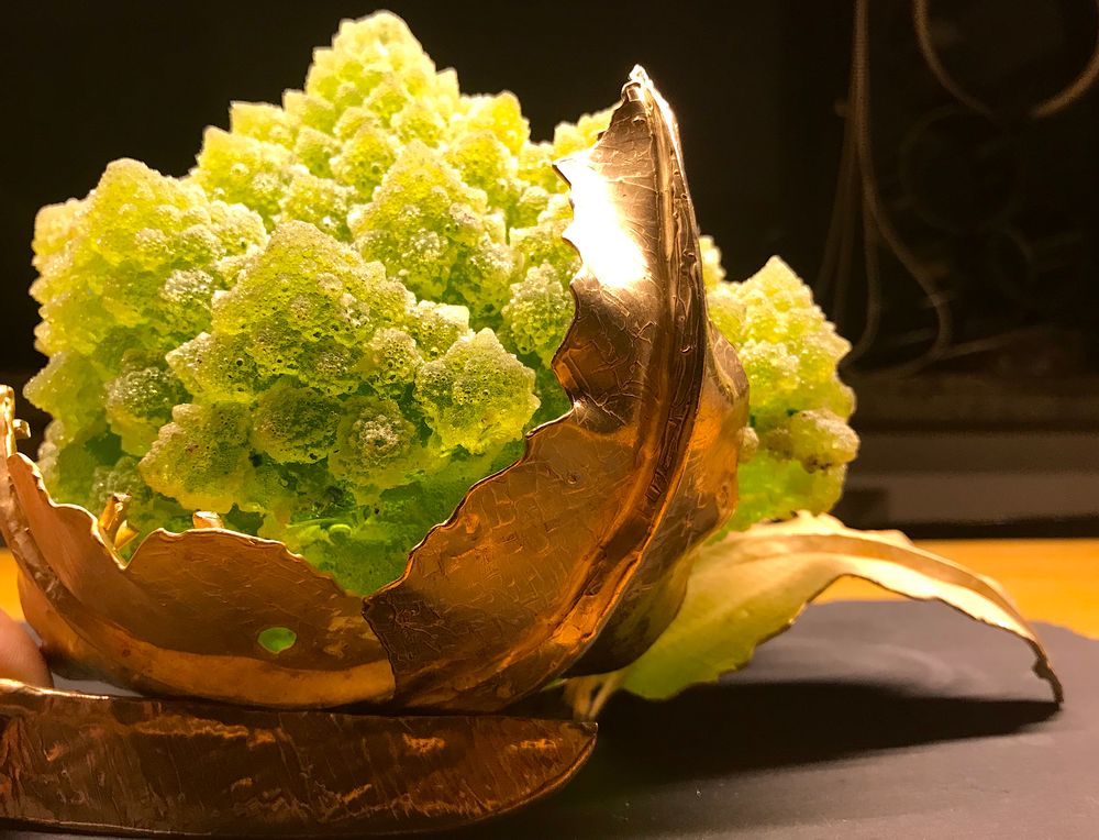 Design objects - lamp sculpture - ROMANESCO - PATRIZIA CORVAGLIA JEWELRY AND ART