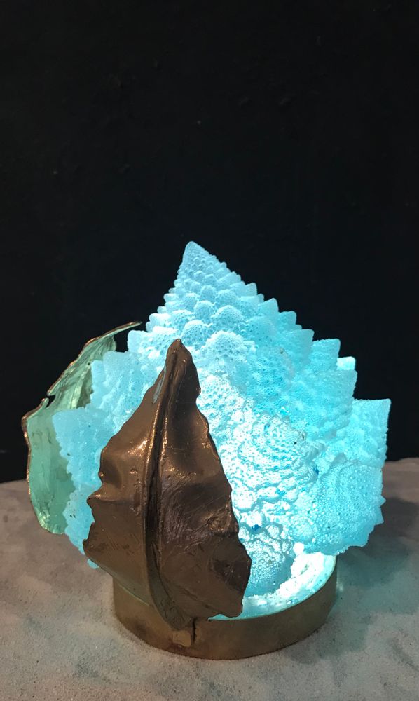 Design objects - lamp sculpture - ROMANESCO - PATRIZIA CORVAGLIA JEWELRY AND ART