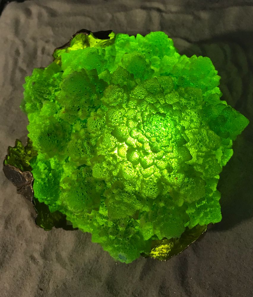 Design objects - lamp sculpture - ROMANESCO - PATRIZIA CORVAGLIA JEWELRY AND ART