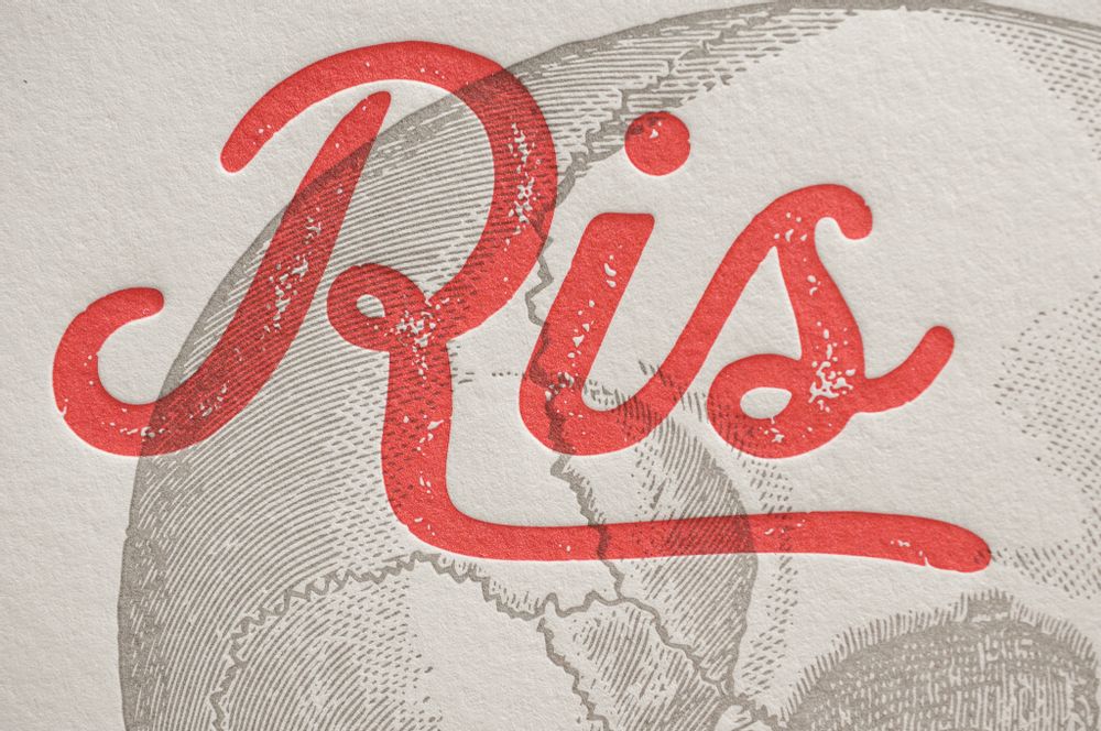 Affiches - Tirage d'Art Ris de tout ton Coeur - L'ATELIER LETTERPRESS