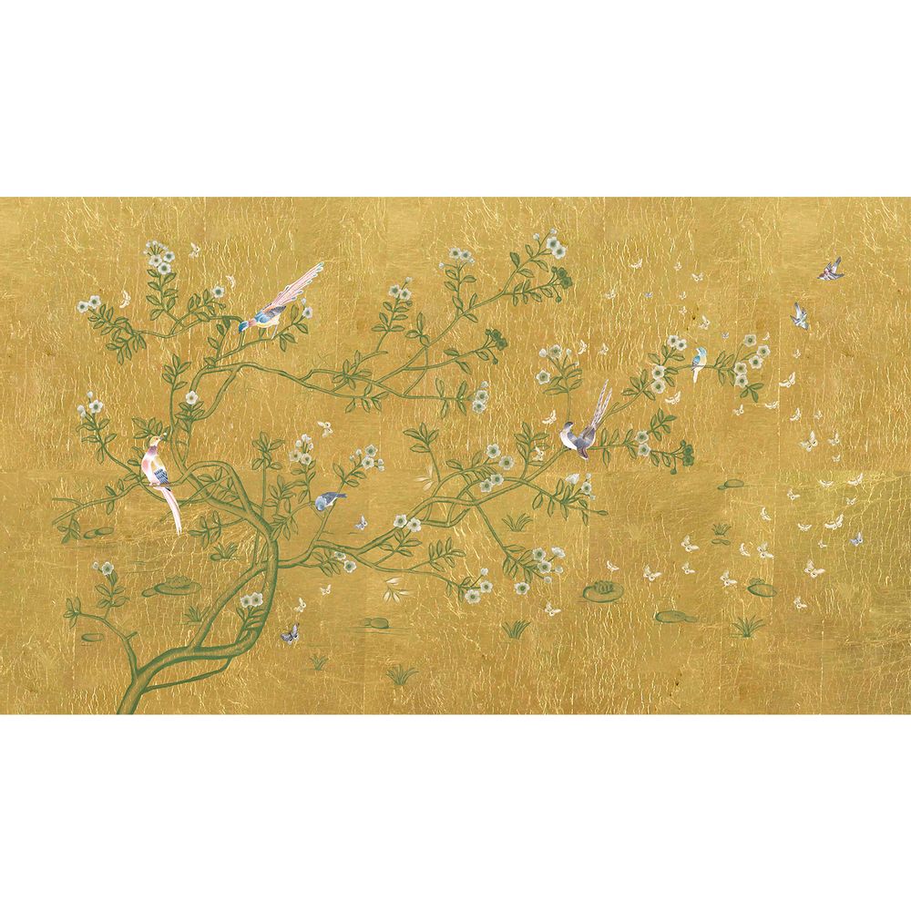 Other wall decoration - Birds & Butterflies Wallpaper - LALA CURIO LIMITED
