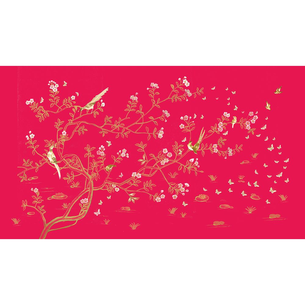 Other wall decoration - Birds & Butterflies Wallpaper - LALA CURIO LIMITED