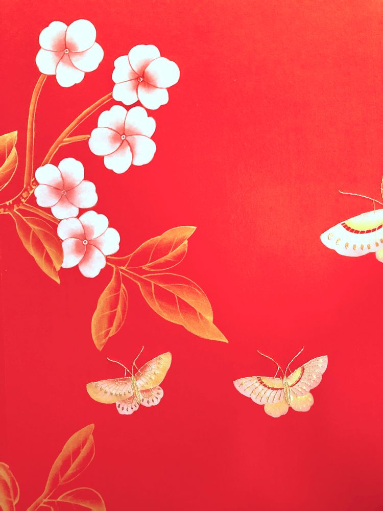 Other wall decoration - Birds & Butterflies Wallpaper - LALA CURIO LIMITED