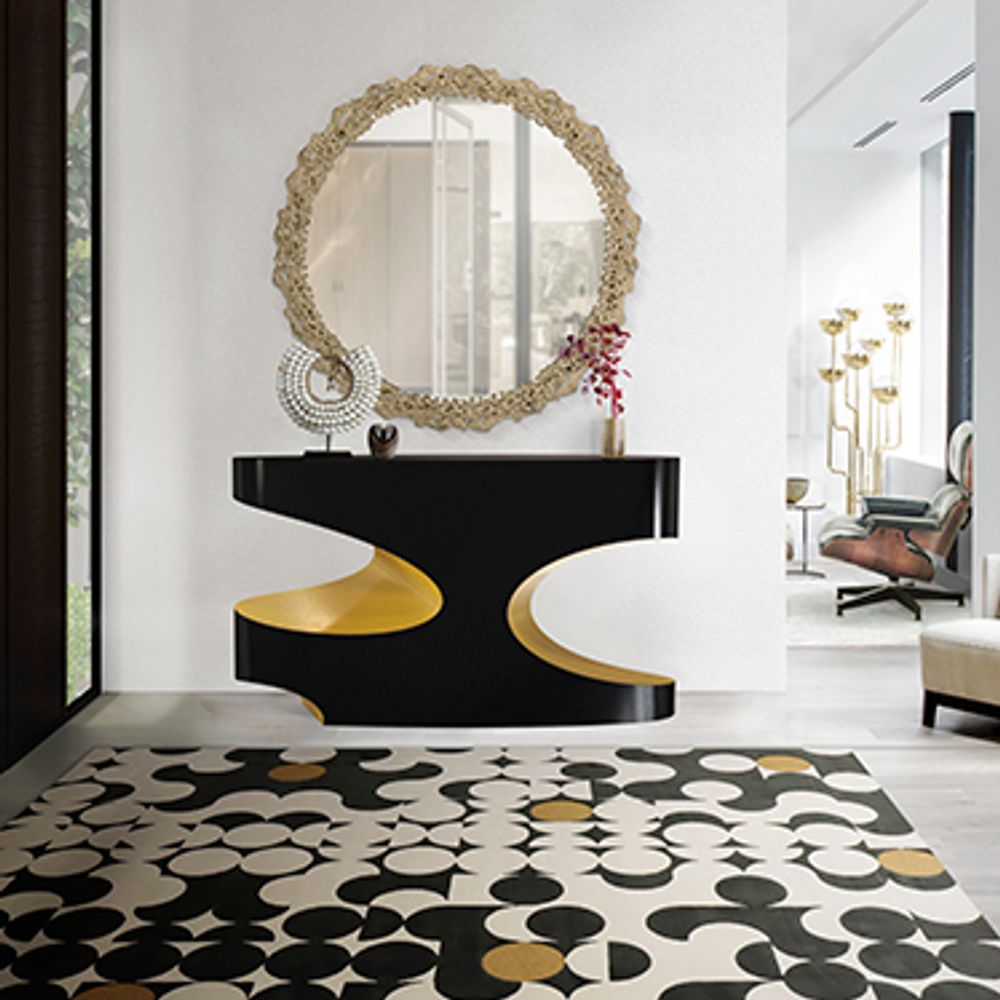 Mirrors - Cay Round Wall Mirror - BRABBU DESIGN FORCES