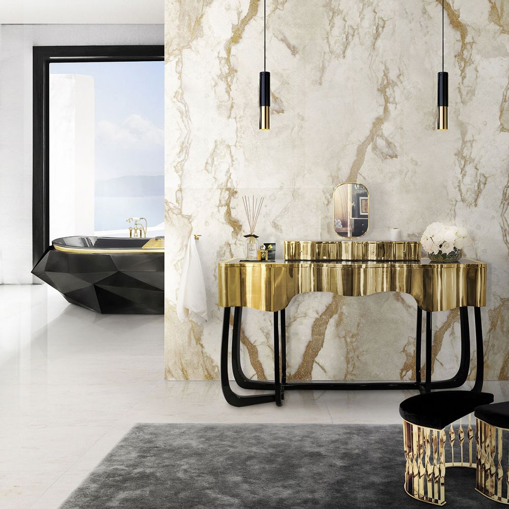 Dining Tables - Sinuous Dressing Table  - COVET HOUSE