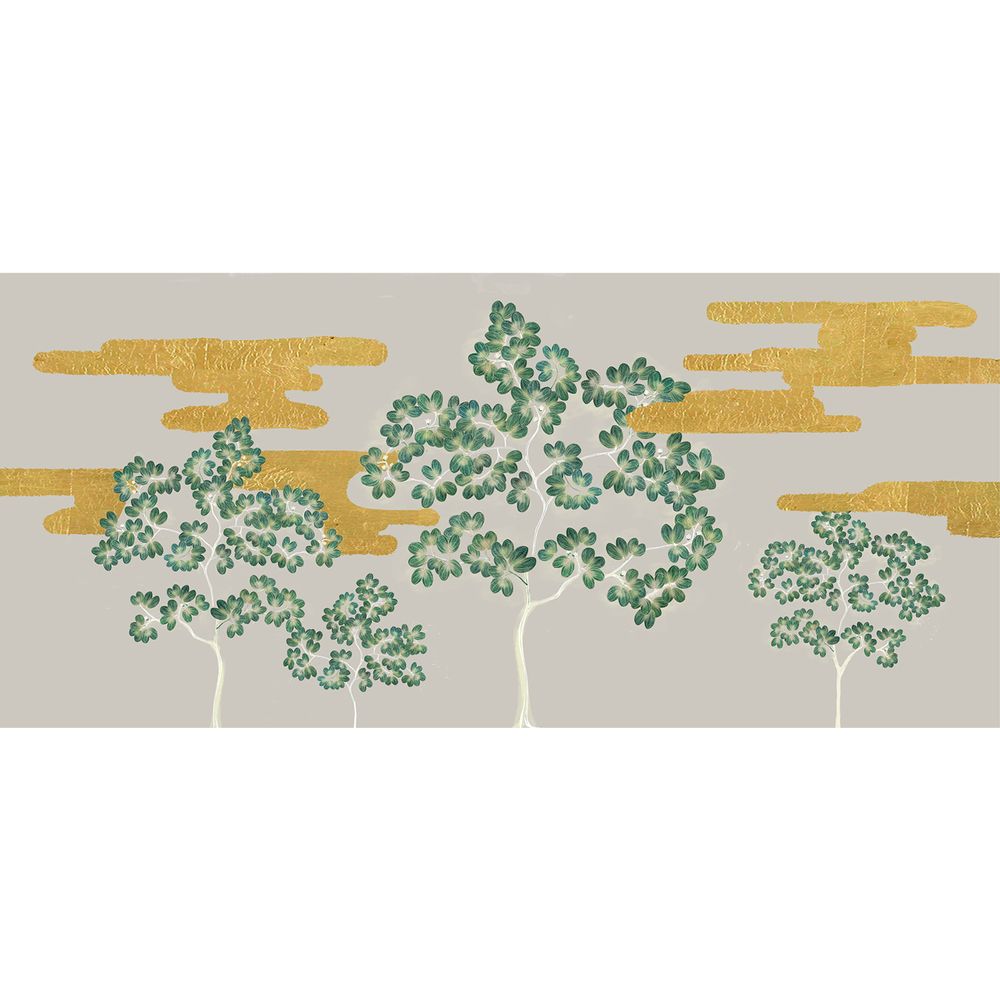 Autres décorations murales - Papier peint Forêt au clair de lune - LALA CURIO LIMITED