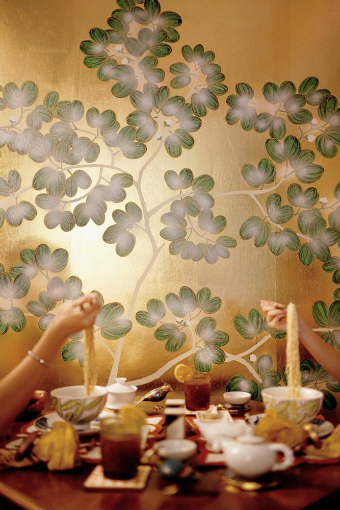 Autres décorations murales - Papier peint Forêt au clair de lune - LALA CURIO LIMITED