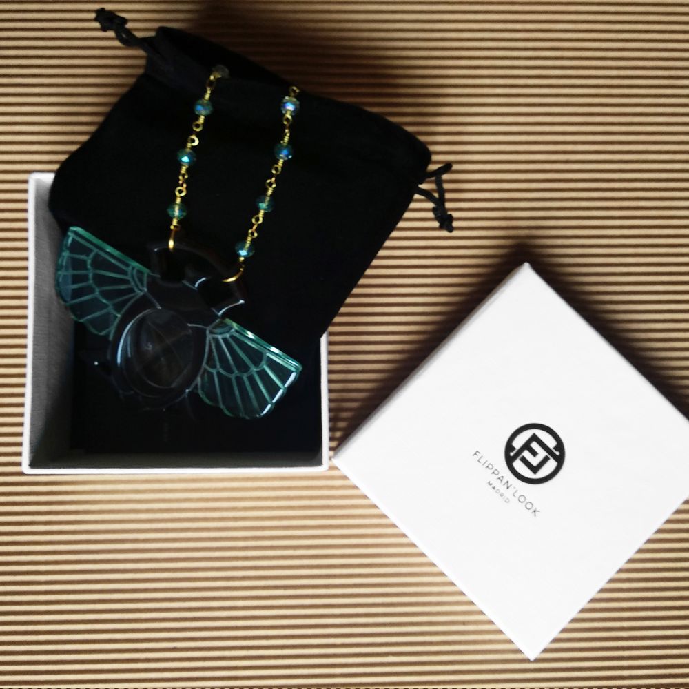 Bijoux - Flippan'Look Lunettes Collier Colombe - FLIPPAN' LOOK