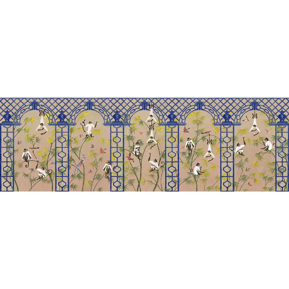 Other wall decoration - Treillage Bamboo Jungle wallpaper - LALA CURIO LIMITED