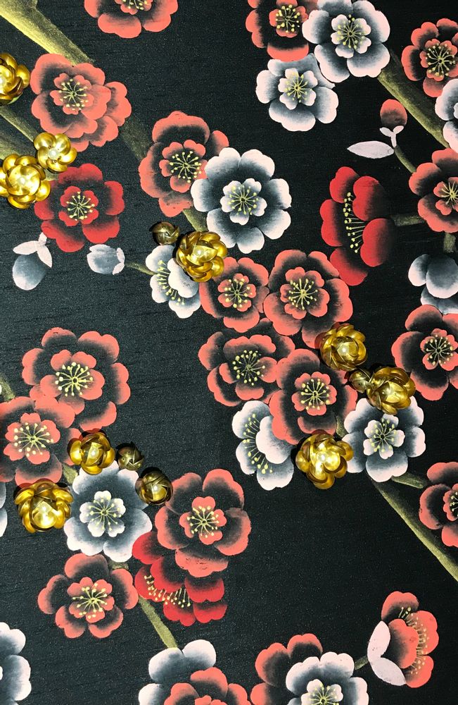 Other wall decoration - Cherry Blossoms Canopy Wallpaper - LALA CURIO LIMITED