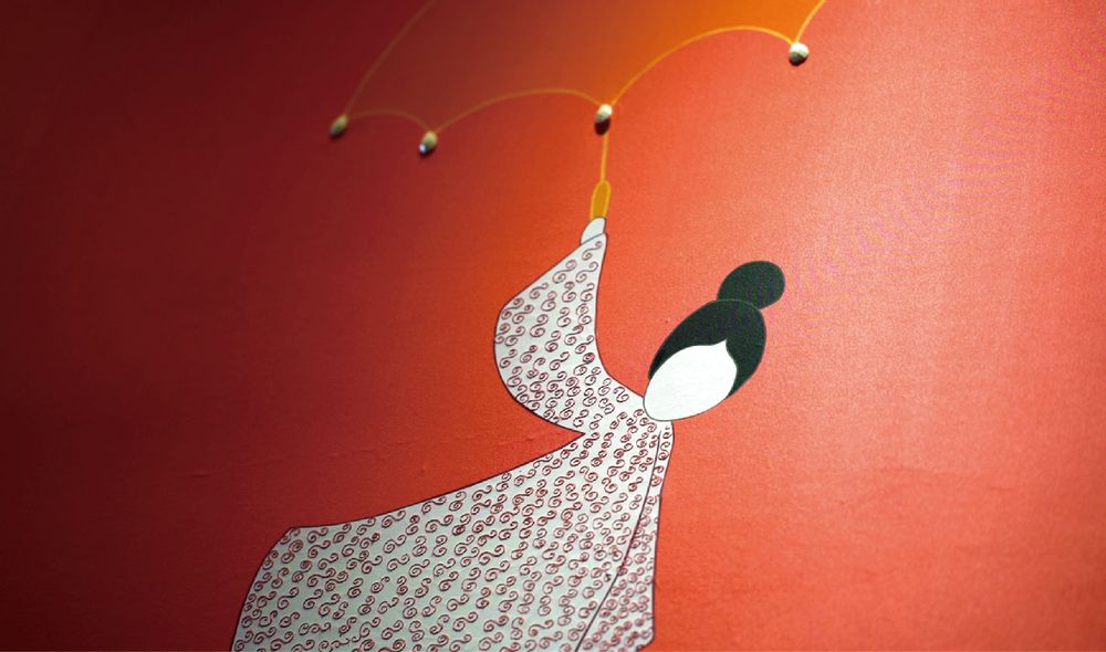 Other wall decoration - Pagoda Wallpaper - LALA CURIO LIMITED