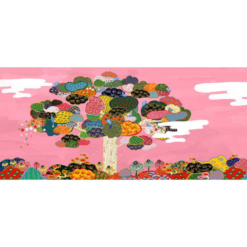 Autres décorations murales - Fond d'écran Cloud Arbre - LALA CURIO LIMITED